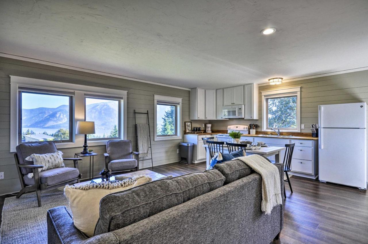 Scenic Studio With Loft And View Of The Columbia River Carson Εξωτερικό φωτογραφία