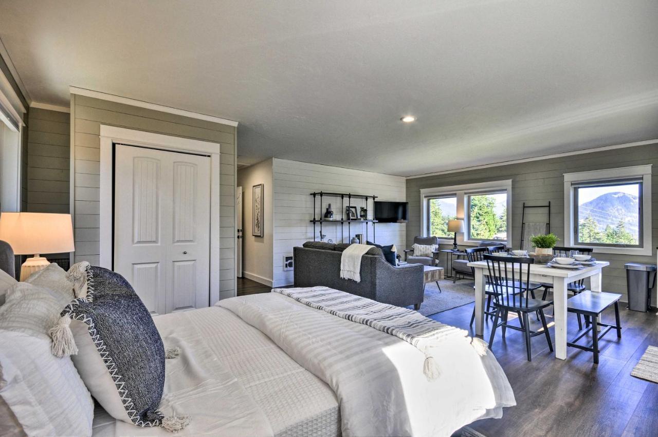 Scenic Studio With Loft And View Of The Columbia River Carson Εξωτερικό φωτογραφία